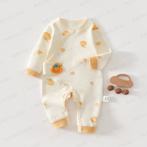 Baby Contrast Color Cute Pajamas Romper