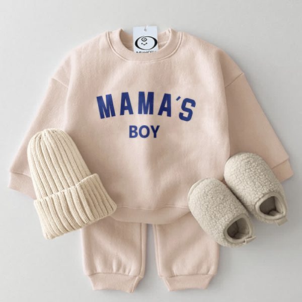 MAMA'S BOY Baby 2-Piece Simple Set