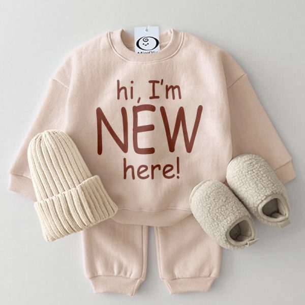 HI, I'M NEW HERE! Baby 2-Piece Set