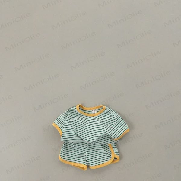 Toddler 2-Piece Striped Lovely Set