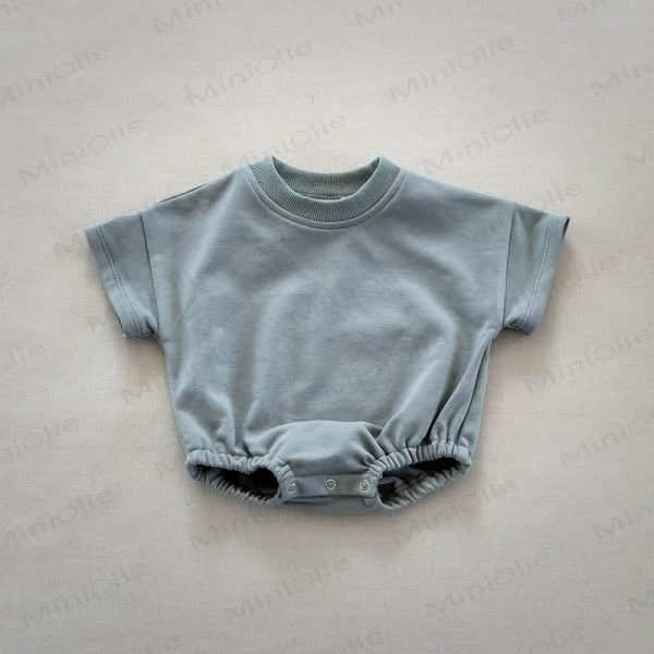 Baby Loose Solid Color Comfort Bodysuit