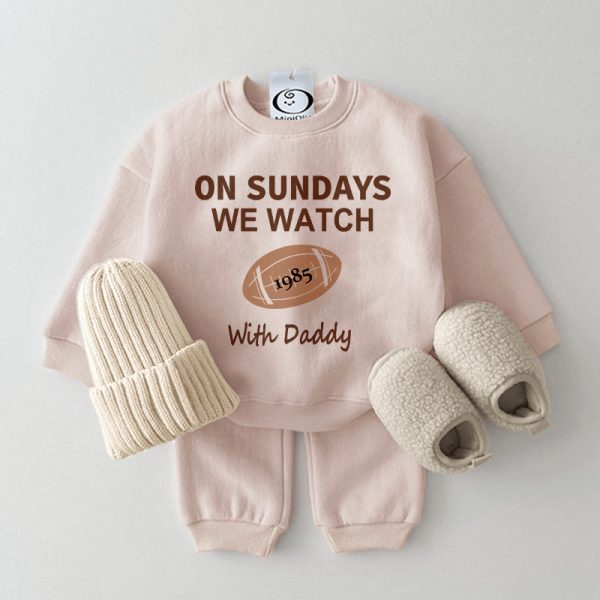 On Sundays We Watch Rugby 2-Piece Set