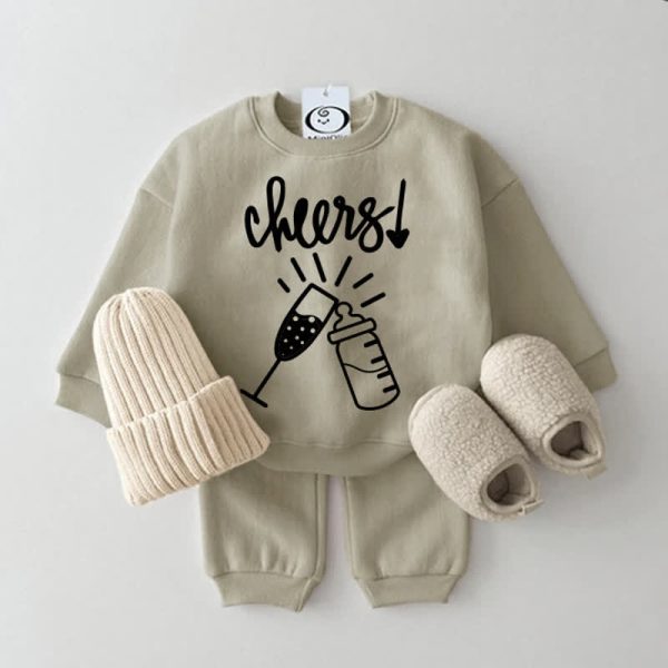 CHEERS Baby 2-Piece Simple Set