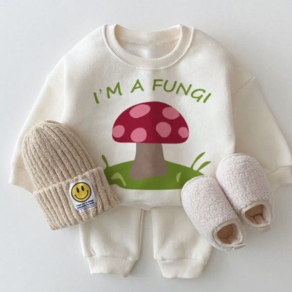I'M A FUNGI Baby Mushroom 2-piece Set