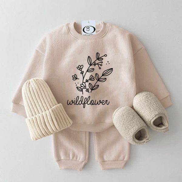 WILDFLOWER Baby 2-Piece Beige Set
