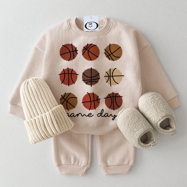 GAME DAY Basketballs Baby 2-piece Set
