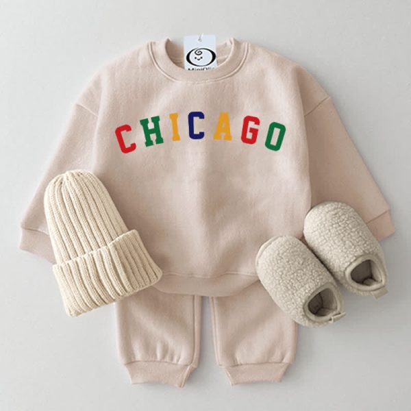 CHICAGO Baby Beige 2-Piece Set