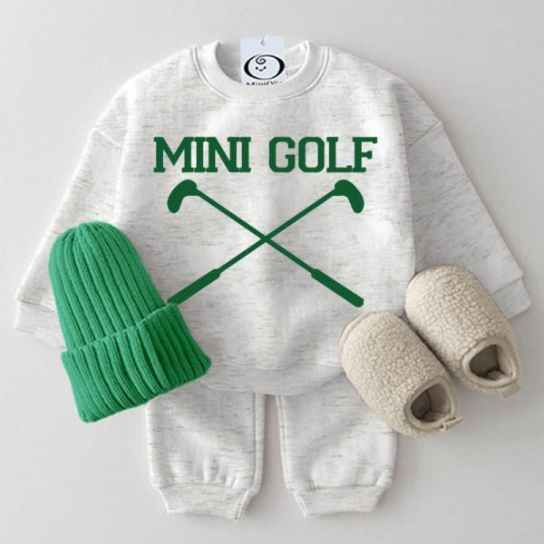 MINI GOLF Baby Light Grey 2-piece Set
