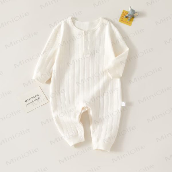 Baby Solid Color Pajamas Cotton Romper