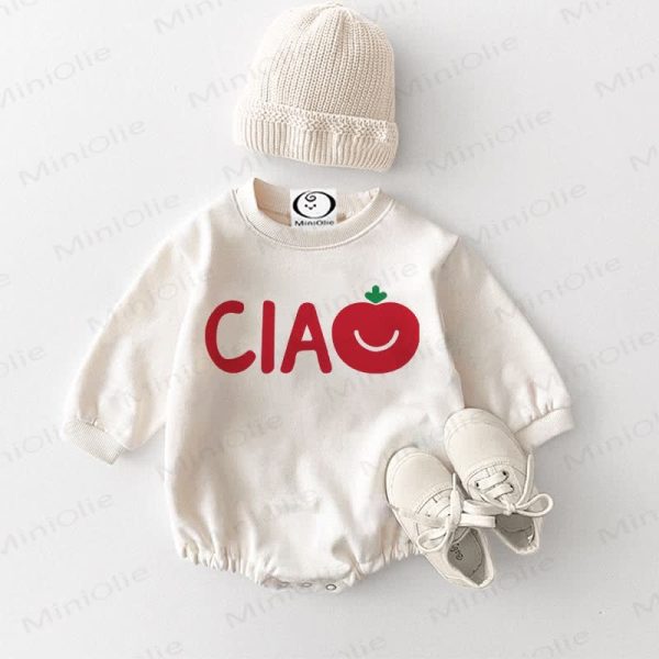 CIAO Baby Smiley Tomato Bodysuit