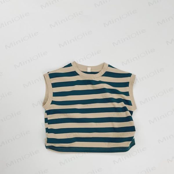 Toddler Striped Cotton Vest
