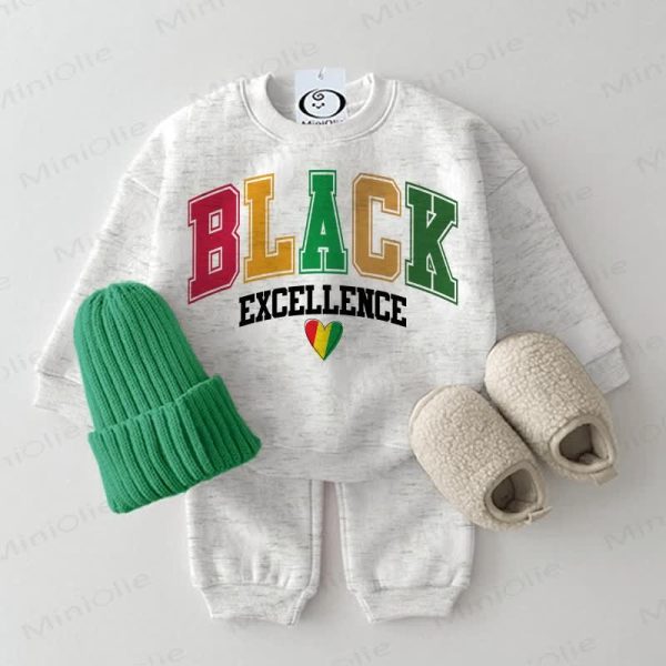 BLACK EXCELLENCE Baby Sweatsuit 2-piece Set