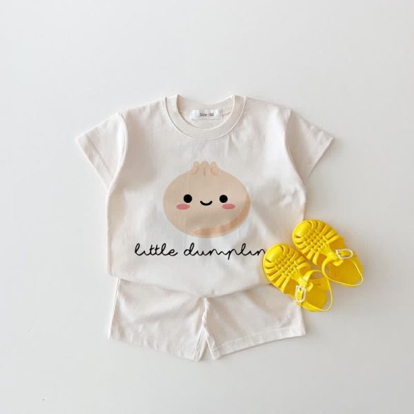 Baby Little Dumpling White 2-piece Set