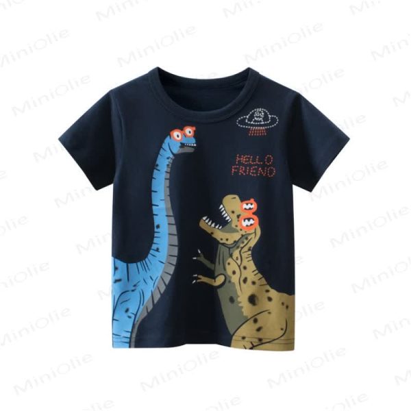 HELLO FRIEND Toddler Boy Dinosaur T-Shirt