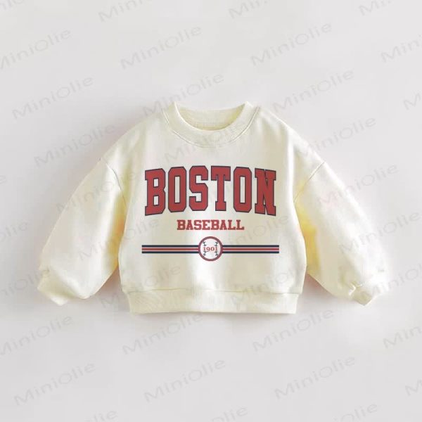 BOSTON BASEBALL Baby Toddler Sweatshirt