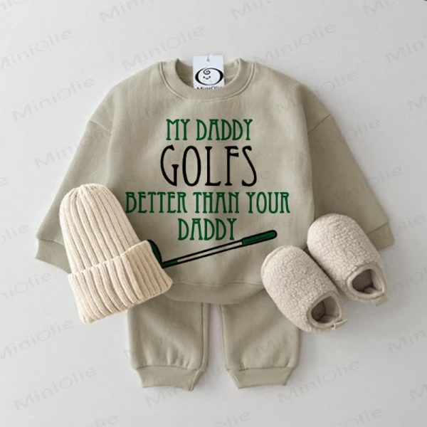 MY DADDY GOLFS BETTER THAN YOUR DADDY Baby Set