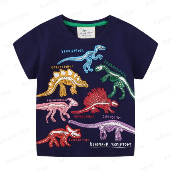 Toddler Boy Dinosaur Glow in the Dark T-Shirt