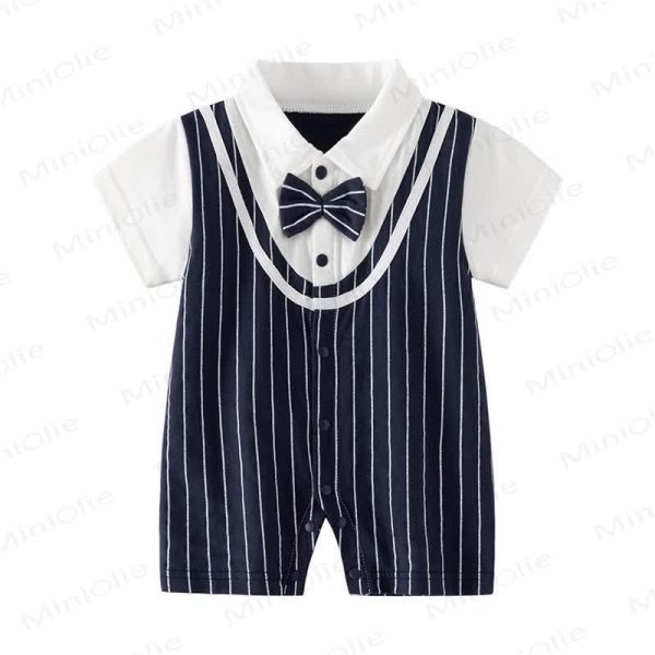 Baby Boy British Style Gentleman Romper