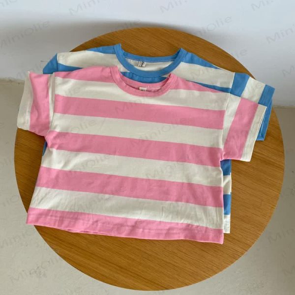 Kid Simple Striped Summer T-Shirt