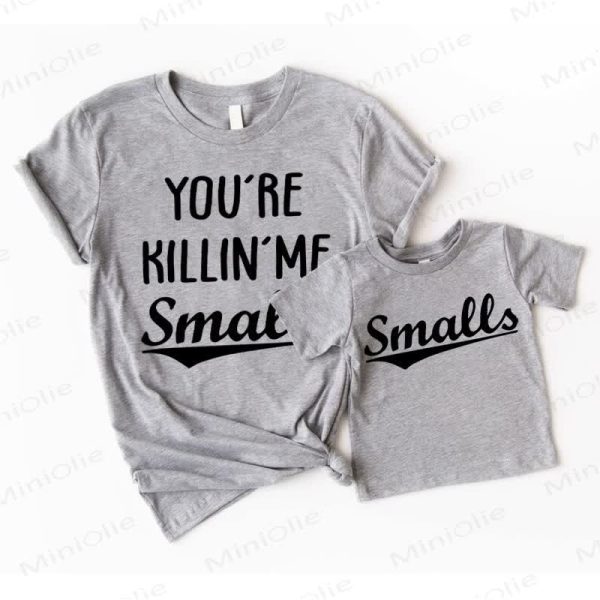 YOU'RE KILLIN ME SMALLS/SMALLS Grey Family T-Shirt