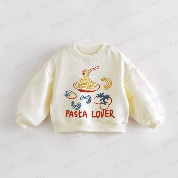PASTA LOVER Baby Toddler Foods Sweatshirt