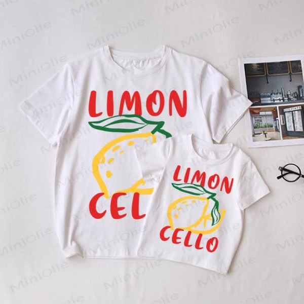LIMON CELLO Family Matching T-Shirt