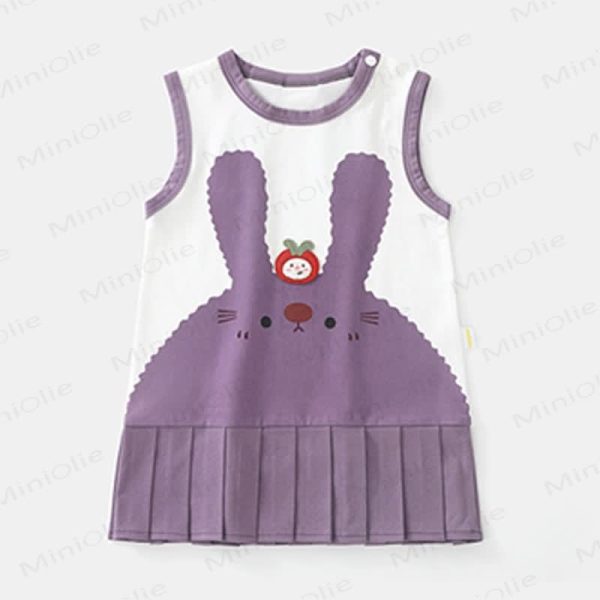 Baby Purple Bunny Sleeveless Dress