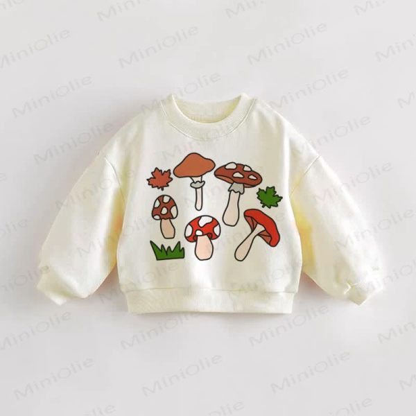 Baby Toddler Various Mushroom Sweatshirt