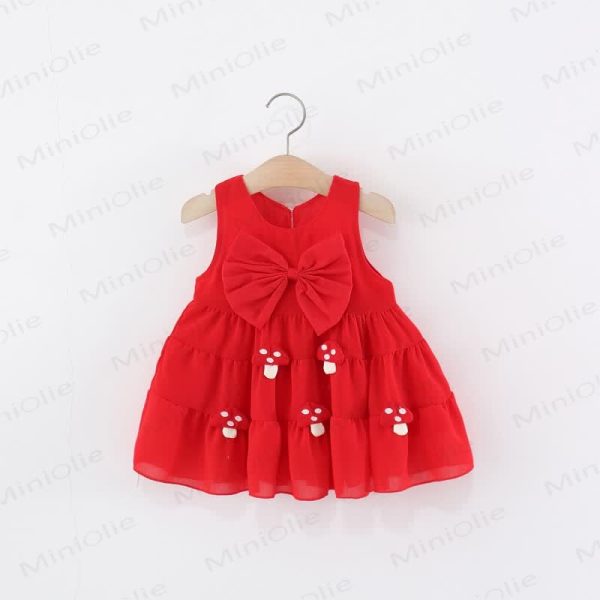 Toddler Lovely 3D Animal Mushroom Dress