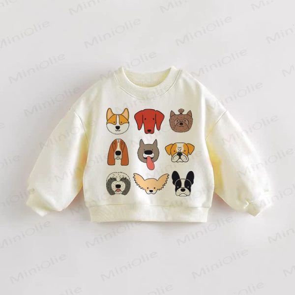 Baby Toddler Cute Dogs Sweatshirt