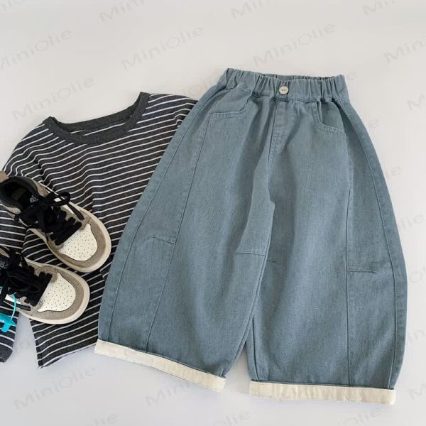 Toddler Minimalist Style Loose Pants