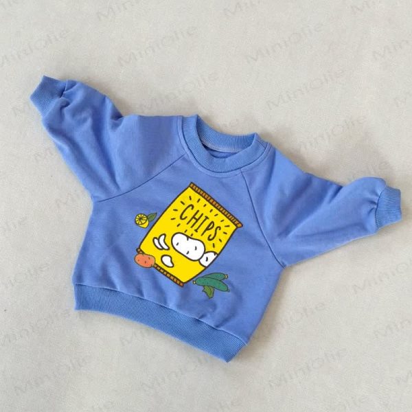 CHIPS Baby Toddler Blue Sweatshirt