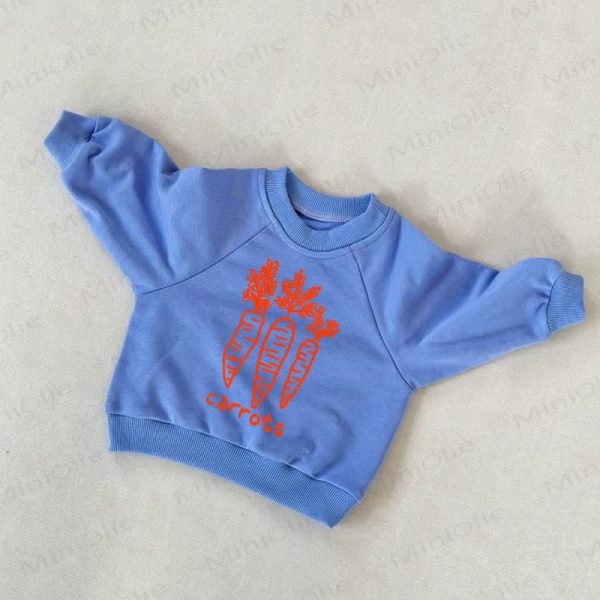 CARROTS Baby Toddler Blue Sweatshirt