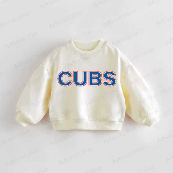 CUBS Baby Toddler Letter Sweatshirt