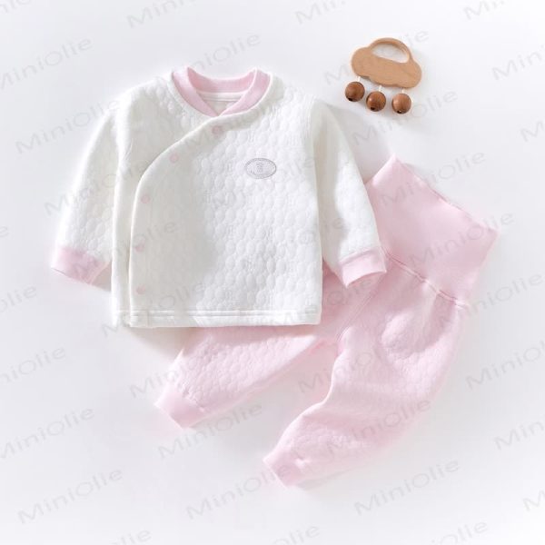 Baby 2-Piece Simple Soft Pajamas Set