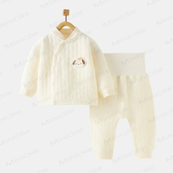 Baby Bear Top and Pants 2pcs Pajamas Set