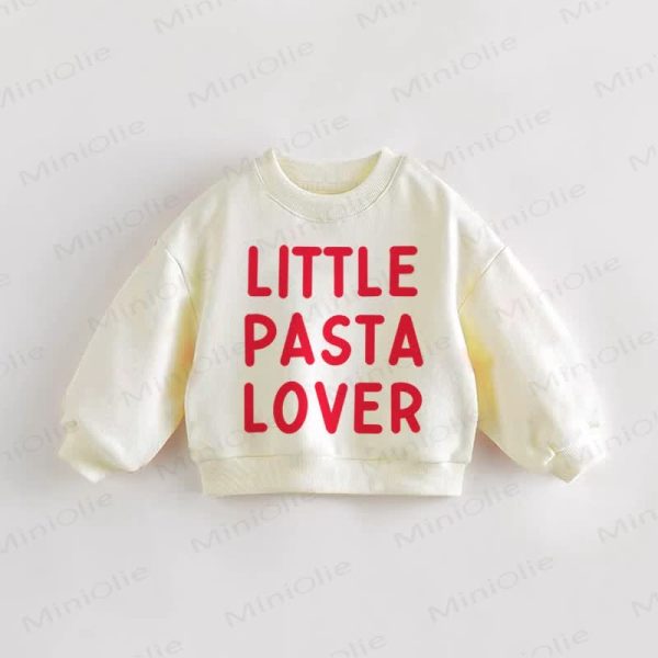 LITTLE PASTA LOVER Baby Toddler Sweatshirt