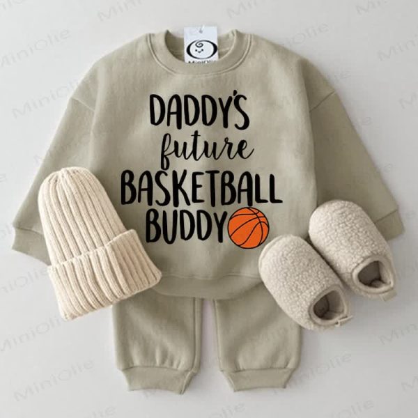 DADDY'S FUTURE BASKETBALL BUDDY Baby 2-piece Set