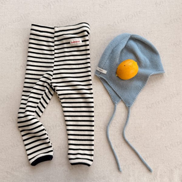Baby Toddler Girl Striped Leggings