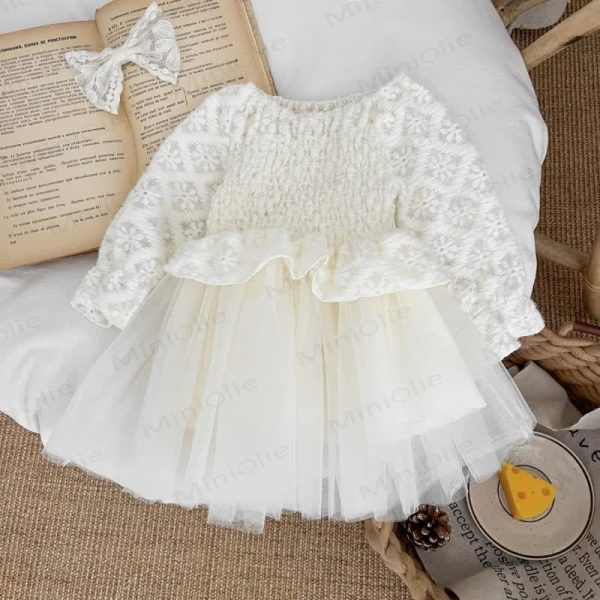 Baby Girl Lace Tulle Princess Dress