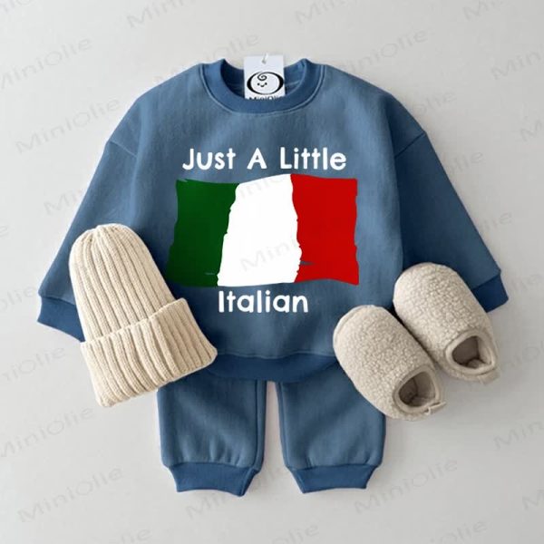 JUST A LITTLE ITALIAN Baby 2-piece Blue Set