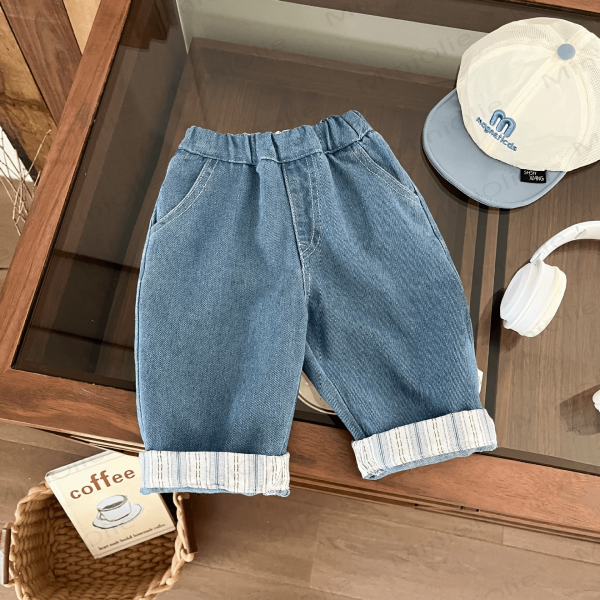 Baby Pocket Basic Denim Pants