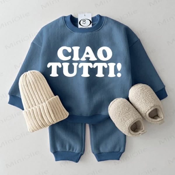 CIAO TUTTI! Baby 2-piece Blue Set