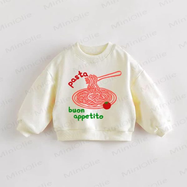 PASTA BUON APPETITO Baby Toddler Sweatshirt