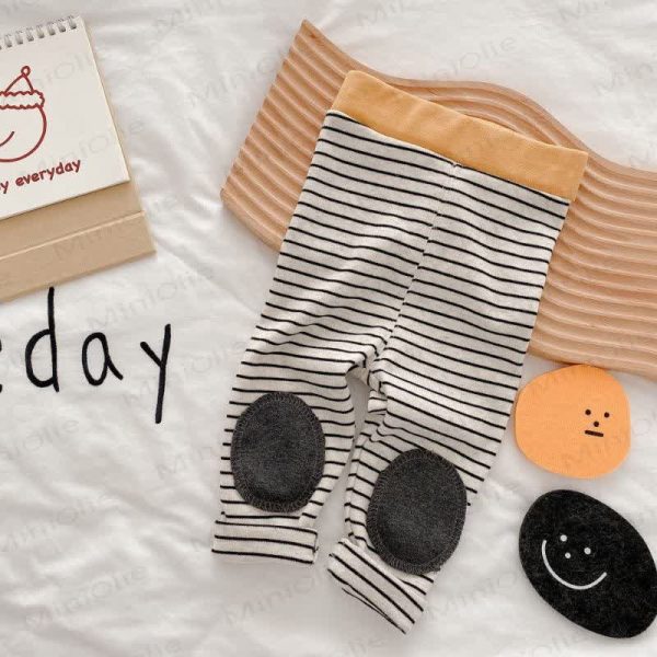 Baby Cute Dots Striped Leggings