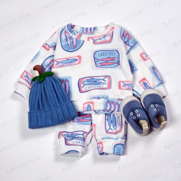 Baby Waffle Canned Sardines 2-piece Set