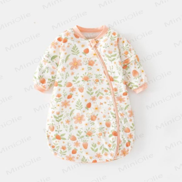 Baby Strawberry Flroal Cotton Sleeping Bag
