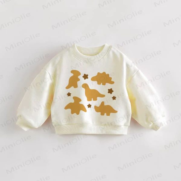 Baby Toddler Cookie Dinosaur Sweatshirt