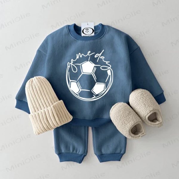 GAME DAY Baby Soccer 2-piece Blue Set