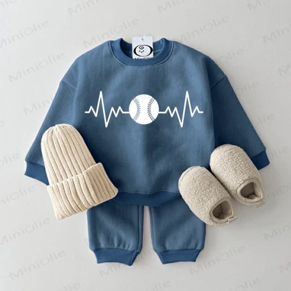 Baby Baseball 2-piece Blue Set